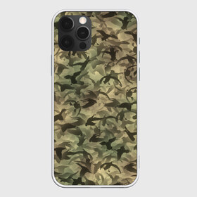 Чехол для iPhone 12 Pro Max с принтом Охотничий камуфляж с утками в Екатеринбурге, Силикон |  | гусиная | гусь | дичь | лес | милитари | охота | охотник | паттерн | птицы | текстура | утиная | утка | хаки