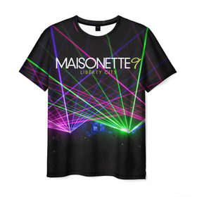 Мужская футболка 3D с принтом GTA - Night Club Maisonette 9 в Екатеринбурге, 100% полиэфир | прямой крой, круглый вырез горловины, длина до линии бедер | gta | rockstar games | гта 4 | клуб