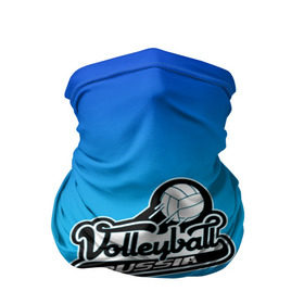 Бандана-труба 3D с принтом Volleyball Russia в Екатеринбурге, 100% полиэстер, ткань с особыми свойствами — Activecool | плотность 150‒180 г/м2; хорошо тянется, но сохраняет форму | волейбол | игра | мяч | россия | русский | рф | спорт