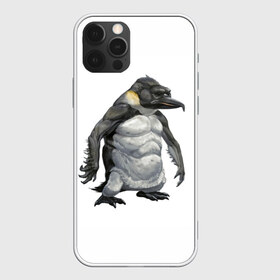 Чехол для iPhone 12 Pro Max с принтом Пингвинопитек в Екатеринбурге, Силикон |  | лженаука | пингвин