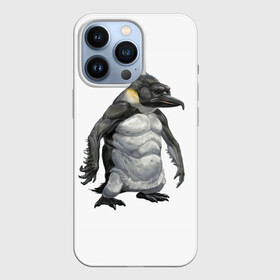 Чехол для iPhone 13 Pro с принтом Пингвинопитек в Екатеринбурге,  |  | лженаука | пингвин