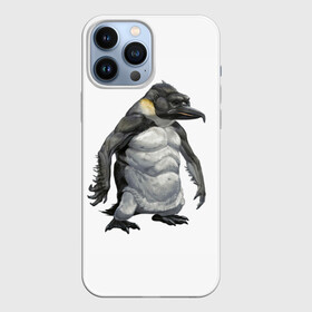 Чехол для iPhone 13 Pro Max с принтом Пингвинопитек в Екатеринбурге,  |  | Тематика изображения на принте: лженаука | пингвин
