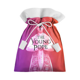 Подарочный 3D мешок с принтом The Young Pope в Екатеринбурге, 100% полиэстер | Размер: 29*39 см | Тематика изображения на принте: young pope | джуд | лоу | молодой папа