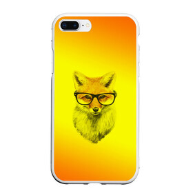 Чехол для iPhone 7Plus/8 Plus матовый с принтом Лис ученый в Екатеринбурге, Силикон | Область печати: задняя сторона чехла, без боковых панелей | fox | животное | зверь | красивая | лес | лис | лиса | лисенок | лисица | лисичка | мех | очки | патрикеевна | песец | плутовка | прикольная | природа | рисунок | рыжая | рыжий цвет | сказка | хвост | хитрая