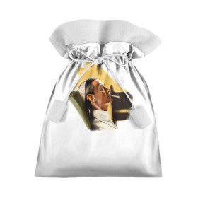 Подарочный 3D мешок с принтом The Young Pope в Екатеринбурге, 100% полиэстер | Размер: 29*39 см | Тематика изображения на принте: young pope | джуд | лоу | молодой папа