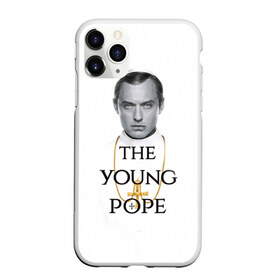 Чехол для iPhone 11 Pro Max матовый с принтом The Young Pope в Екатеринбурге, Силикон |  | young pope | джуд | лоу | молодой папа