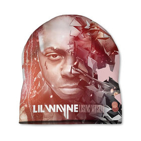 Шапка 3D с принтом Lil Wayne 7 в Екатеринбурге, 100% полиэстер | универсальный размер, печать по всей поверхности изделия | 