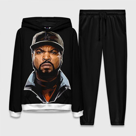 Женский костюм 3D (с толстовкой) с принтом Ice Cube 1 в Екатеринбурге,  |  | ice cube | oshea jackson | rap | айс кьюб | гангста рэп | о’ши дже́ксон | рэп