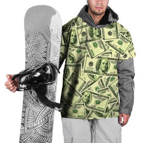 Накидка на куртку 3D с принтом Benjamin Franklin в Екатеринбурге, 100% полиэстер |  | Тематика изображения на принте: 3d | benjamin franklin | америка | богатство | валюта | денежные купюры | деньги | доллар | зеленые | сша | текстуры