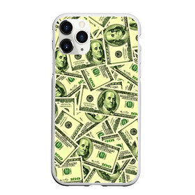 Чехол для iPhone 11 Pro матовый с принтом Benjamin Franklin в Екатеринбурге, Силикон |  | Тематика изображения на принте: 3d | benjamin franklin | америка | богатство | валюта | денежные купюры | деньги | доллар | зеленые | сша | текстуры