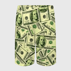 Детские спортивные шорты 3D с принтом Benjamin Franklin в Екатеринбурге,  100% полиэстер
 | пояс оформлен широкой мягкой резинкой, ткань тянется
 | Тематика изображения на принте: 3d | benjamin franklin | америка | богатство | валюта | денежные купюры | деньги | доллар | зеленые | сша | текстуры