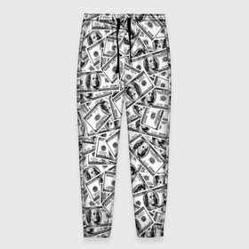 Мужские брюки 3D с принтом Benjamin Franklin $ в Екатеринбурге, 100% полиэстер | манжеты по низу, эластичный пояс регулируется шнурком, по бокам два кармана без застежек, внутренняя часть кармана из мелкой сетки | 3d | benjamin franklin | америка | богатство | валюта | денежные купюры | деньги | доллар | зеленые | сша | текстуры