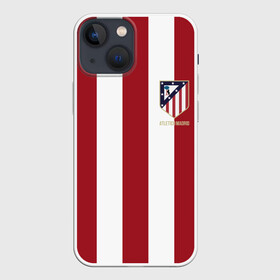 Чехол для iPhone 13 mini с принтом Атлетико Мадрид в Екатеринбурге,  |  | atletico madrid | club | emblem | form | logo | soccer | spanish | атлетико мадрид | испанский | клуб | логотип | форма | футбольный | эмблема