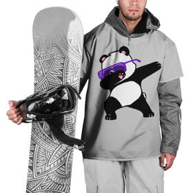 Накидка на куртку 3D с принтом Panda в Екатеринбурге, 100% полиэстер |  | Тематика изображения на принте: panda dab | животные | панда