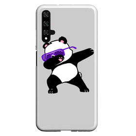Чехол для Honor 20 с принтом Panda в Екатеринбурге, Силикон | Область печати: задняя сторона чехла, без боковых панелей | panda dab | животные | панда