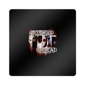 Магнит виниловый Квадрат с принтом Hollywood Undead 5 в Екатеринбурге, полимерный материал с магнитным слоем | размер 9*9 см, закругленные углы | 