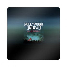 Магнит виниловый Квадрат с принтом Hollywood Undead 9 в Екатеринбурге, полимерный материал с магнитным слоем | размер 9*9 см, закругленные углы | hollywood undead | голливудская нежить