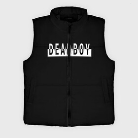 Мужской жилет утепленный 3D с принтом DeadBoy в Екатеринбурге,  |  | bones | dead boy | deadboy | th@ kid | элмо кеннеди оконнор