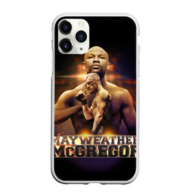 Чехол для iPhone 11 Pro матовый с принтом Mayweather vs McGregor в Екатеринбурге, Силикон |  | Тематика изображения на принте: конор макгрегор | флойд мейвезер