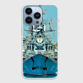 Чехол для iPhone 13 Pro с принтом Сторожевой корабль в Екатеринбурге,  |  | 3d | море | севастополь | сторожевой корабль | судно | черноморский флот