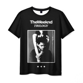 Мужская футболка 3D с принтом The Weeknd в Екатеринбурге, 100% полиэфир | прямой крой, круглый вырез горловины, длина до линии бедер | the weeknd | викенд | тесфайе | уикенд
