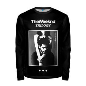 Мужской лонгслив 3D с принтом The Weeknd в Екатеринбурге, 100% полиэстер | длинные рукава, круглый вырез горловины, полуприлегающий силуэт | the weeknd | викенд | тесфайе | уикенд