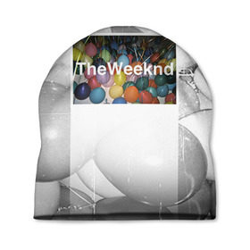 Шапка 3D с принтом The Weeknd в Екатеринбурге, 100% полиэстер | универсальный размер, печать по всей поверхности изделия | the weeknd | викенд | тесфайе | уикенд