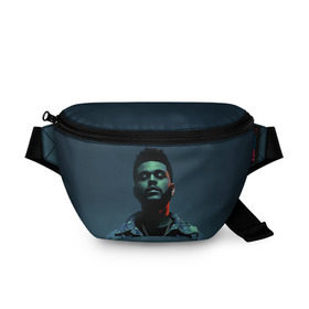 Поясная сумка 3D с принтом The Weeknd в Екатеринбурге, 100% полиэстер | плотная ткань, ремень с регулируемой длиной, внутри несколько карманов для мелочей, основное отделение и карман с обратной стороны сумки застегиваются на молнию | the weeknd | викенд | тесфайе | уикенд