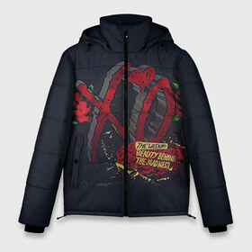 Мужская зимняя куртка 3D с принтом The Weeknd в Екатеринбурге, верх — 100% полиэстер; подкладка — 100% полиэстер; утеплитель — 100% полиэстер | длина ниже бедра, свободный силуэт Оверсайз. Есть воротник-стойка, отстегивающийся капюшон и ветрозащитная планка. 

Боковые карманы с листочкой на кнопках и внутренний карман на молнии. | the weeknd | викенд | тесфайе | уикенд