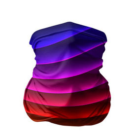 Бандана-труба 3D с принтом Радужные цвета в Екатеринбурге, 100% полиэстер, ткань с особыми свойствами — Activecool | плотность 150‒180 г/м2; хорошо тянется, но сохраняет форму | радуга | цвет