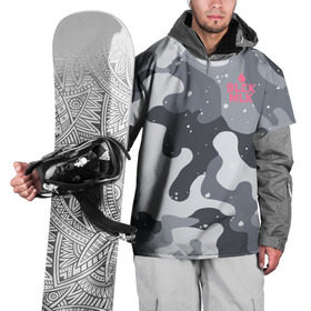 Накидка на куртку 3D с принтом BLCK MLK PINKY в Екатеринбурге, 100% полиэстер |  | black | camo | camouflagem | collection | milk | камо | камуфляж