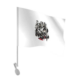 Флаг для автомобиля с принтом Бешеные псы в Екатеринбурге, 100% полиэстер | Размер: 30*21 см | бешеные псы | тарантино