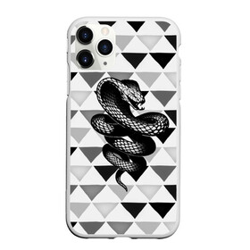 Чехол для iPhone 11 Pro Max матовый с принтом Snake в Екатеринбурге, Силикон |  | Тематика изображения на принте: 3d | snake | животные | змея | ползучие | хладнокровные | чешуя