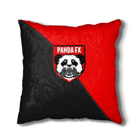 Подушка 3D с принтом PandafxTM в Екатеринбурге, наволочка – 100% полиэстер, наполнитель – холлофайбер (легкий наполнитель, не вызывает аллергию). | состоит из подушки и наволочки. Наволочка на молнии, легко снимается для стирки | Тематика изображения на принте: 7f united | fifa | pandafx | панда