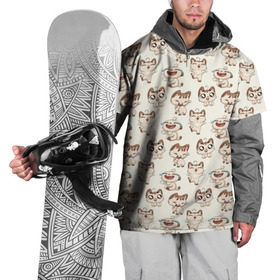 Накидка на куртку 3D с принтом Стикеры котик в Екатеринбурге, 100% полиэстер |  | Тематика изображения на принте: vk | вк | вконтакте | кот | котик | стикеры