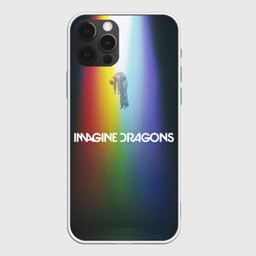 Чехол для iPhone 12 Pro Max с принтом Imagine Dragons в Екатеринбурге, Силикон |  | Тематика изображения на принте: demons | evolve | mirrors | radioactive | драконы | космос | музыка | нло | ночь | поп | радуга | рок | свет