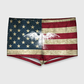 Мужские купальные плавки 3D с принтом Флаг США с белым орлом в Екатеринбурге, Полиэстер 85%, Спандекс 15% |  | usa | америка | американец | америки | звездно полосатый | необычный | нью йорк | орел | соединенные | сша | флаг | штаты | янки