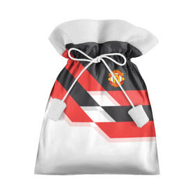 Подарочный 3D мешок с принтом Manchester United - Stripe в Екатеринбурге, 100% полиэстер | Размер: 29*39 см | manchester united | stripe | манчестер юнайтед | футбол