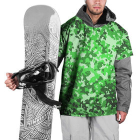 Накидка на куртку 3D с принтом Камуфляж зеленые соты в Екатеринбурге, 100% полиэстер |  | армия | болото | зеленка | зеленый | камок | камуфляж | лес | маскировка | мундир | натовка | охотник | пазл | прикольный | рыбак | солдат | яркий