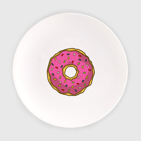 Тарелка с принтом Пончик в Екатеринбурге, фарфор | диаметр - 210 мм
диаметр для нанесения принта - 120 мм | bart | homer | simpsons | барт | гомер | еда | мульт | мультфильм | пончик | симпсоны | спрингфилд