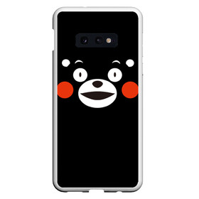 Чехол для Samsung S10E с принтом Kumamon в Екатеринбурге, Силикон | Область печати: задняя сторона чехла, без боковых панелей | Тематика изображения на принте: kumamon | во имя сатаны | во славу сатане | кумамон