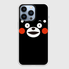 Чехол для iPhone 13 Pro с принтом Kumamon краснощекий в Екатеринбурге,  |  | Тематика изображения на принте: kumamon | во имя сатаны | во славу сатане | кумамон