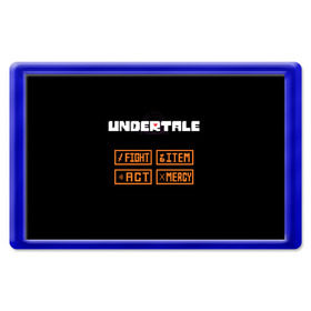 Магнит 45*70 с принтом Undertale в Екатеринбурге, Пластик | Размер: 78*52 мм; Размер печати: 70*45 | undertale