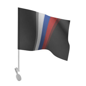 Флаг для автомобиля с принтом Sport Russia в Екатеринбурге, 100% полиэстер | Размер: 30*21 см | flag | патриот | россия | русский | спорт | флаг