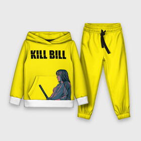 Детский костюм 3D (с толстовкой) с принтом Убить Билла в Екатеринбурге,  |  | kill bill | катана | квентин | меч | невеста | тарантино | ума турман