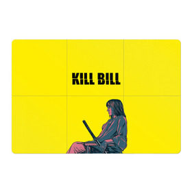 Магнитный плакат 3Х2 с принтом Убить Билла в Екатеринбурге, Полимерный материал с магнитным слоем | 6 деталей размером 9*9 см | kill bill | катана | квентин | меч | невеста | тарантино | ума турман