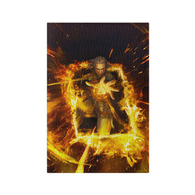Обложка для паспорта матовая кожа с принтом Ciri Gwent The Witcher Card в Екатеринбурге, натуральная матовая кожа | размер 19,3 х 13,7 см; прозрачные пластиковые крепления | ciri gwent the witcher card | games | ведьмак