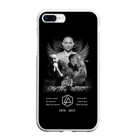 Чехол для iPhone 7Plus/8 Plus матовый с принтом Chester Bennington в Екатеринбурге, Силикон | Область печати: задняя сторона чехла, без боковых панелей | chester bennington | рок