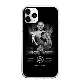 Чехол для iPhone 11 Pro матовый с принтом Chester Bennington в Екатеринбурге, Силикон |  | chester bennington | рок