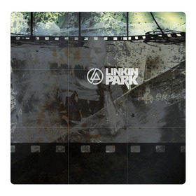 Магнитный плакат 3Х3 с принтом Chester Linkin Park в Екатеринбурге, Полимерный материал с магнитным слоем | 9 деталей размером 9*9 см | 